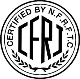 CFRJ CERTIFIED BY N.F.R.F.T.C logo