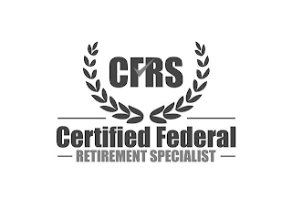 CFRS CERTIFIED FEDERAL RETIREMENT SPECIALIST logo