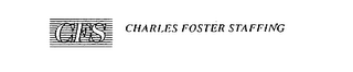 CFS CHARLES FOSTER STAFFING logo