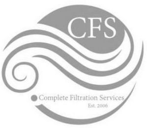 CFS COMPLETE FILTRATION SERVICES EST.2006 logo