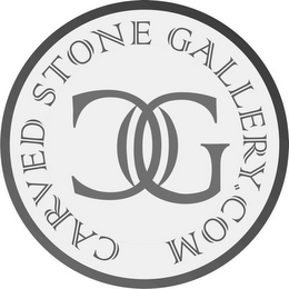 CG CARVED STONE GALLERY logo
