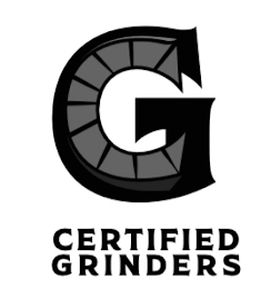 CG CERTIFIED GRINDERS logo