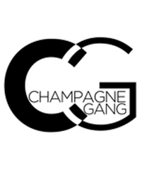 CG CHAMPAGNE GANG logo