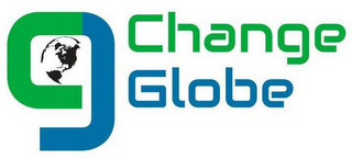 CG CHANGE GLOBE logo