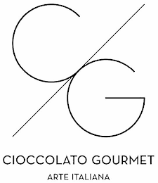 CG CIOCCOLATO GOURMET ARTE ITALIANA logo
