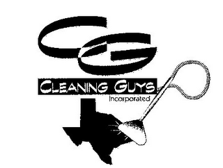 CG CLEANING GUYS INCORPORATED logo