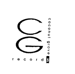CG COCONUT GROVE RECORDS logo