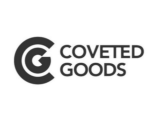 CG COVETED GOODS logo