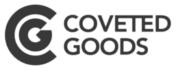 CG COVETED GOODS logo