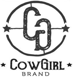 CG COWGIRL BRAND logo