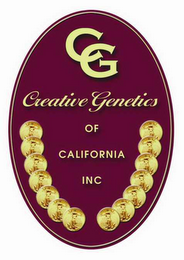 CG CREATIVE GENETICS OF CALIFORNIA INC logo