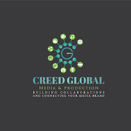 CG CREED GLOBAL MEDIA & PRODUCTION BUILDING COLLABORATIONS AND CONNECTING YOUR MEDIA BRAND logo