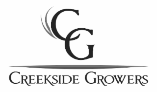 CG CREEKSIDE GROWERS logo