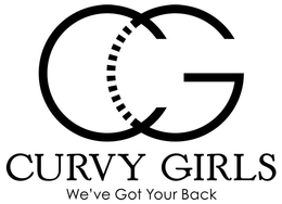 CG CURVY GIRLS WE'VE GOT YOUR BACK logo