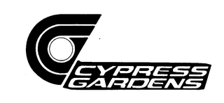 CG CYPRESS GARDENS logo