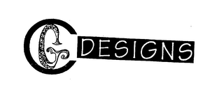 CG DESIGNS logo