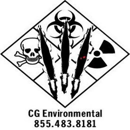 CG ENVIRONMENTAL 855.483.8181 logo