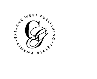 CG EXTREME WEST PUBLISHING CINEMA GICLE'E logo