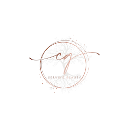 CG SERVING BEAUTY logo