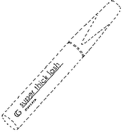 CG SUPER THICK LASH MASCARA logo