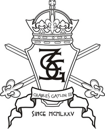 CG3 CHARLES GATLIN III SINCE MCMLXXV logo