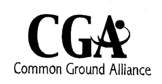 CGA COMMON GROUND ALLIANCE logo