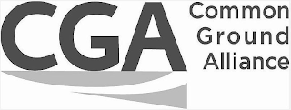 CGA COMMON GROUND ALLIANCE logo