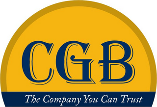 CGB THE COMPANY YOU CAN TRUST logo