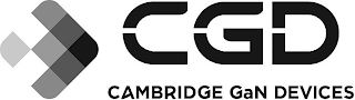 CGD CAMBRIDGE GAN DEVICES logo