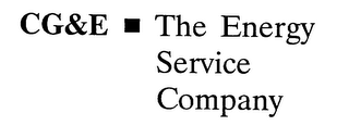 CG&E THE ENERGY SERVICE COMPANY logo
