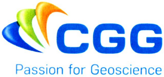 CGG PASSION FOR GEOSCIENCE logo