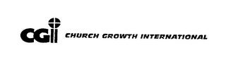 CGI CHURCH GROWTH INTERNATIONAL logo