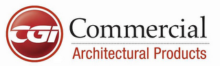 CGI COMMERCIAL ARCHITECTURAL PRODUCTS logo