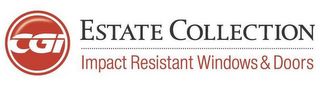 CGI ESTATE COLLECTION IMPACT RESISTANT WINDOWS & DOORS logo