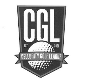 CGL CELEBRITY GOLF LEAGUE EST. 2021 logo