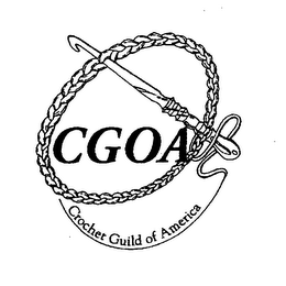 CGOA CROCHET GUILD OF AMERICA logo