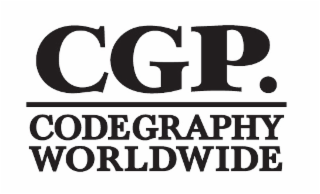 CGP. CODEGRAPHY WORLDWIDE logo