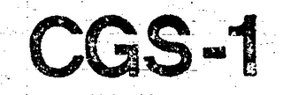 CGS-1 logo