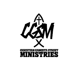 CGSM CHRISTIAN GANGSTA STREET MINISTRIES logo