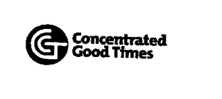 CGT CONCENTRATED GOOD TIMES logo
