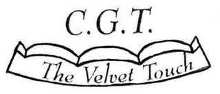 C.G.T. THE VELVET TOUCH logo