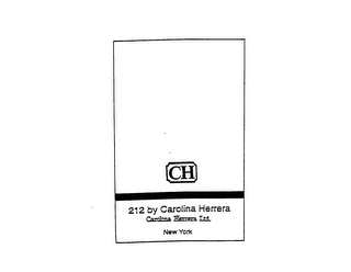 CH 212 BY CAROLINA HERRERA logo