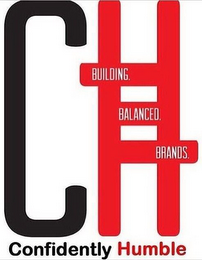 CH BUILDING BALANCED BRANDS CONFIDENTLY HUMBLE logo