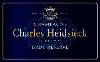 CH CHAMPAGNE CHARLES HEIDSIECK À REIMS BRUT RÉSERVE logo