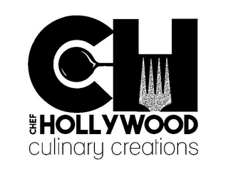 CH CHEF HOLLYWOOD CULINARY CREATIONS logo