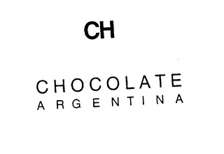 CH CHOCOLATE ARGENTINA logo
