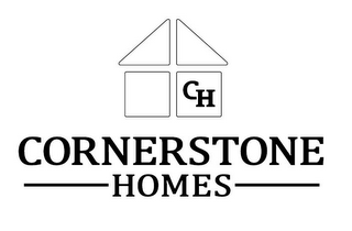 CH CORNERSTONE HOMES logo