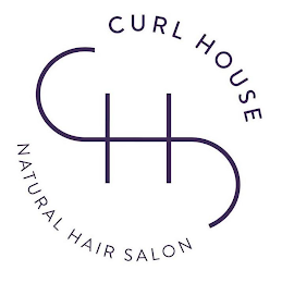 CH CURL HOUSE NATURAL HAIR SALON logo
