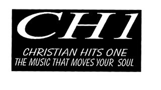 CH1 CHRISTIAN HITS ONE THE MUSIC THAT MOVES YOUR SOUL logo