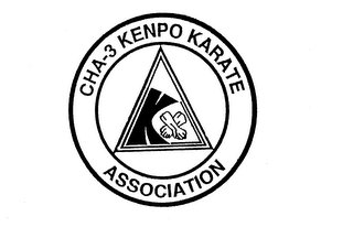 CHA-3 KENPO KARATE ASSOCIATION logo